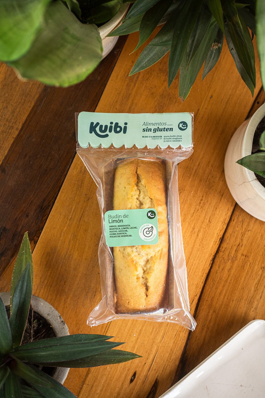 Budín de limón Kuibi