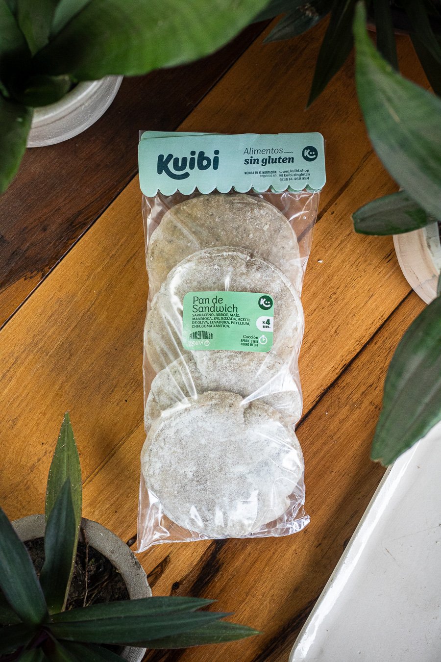Pan de sándwich Kuibi
