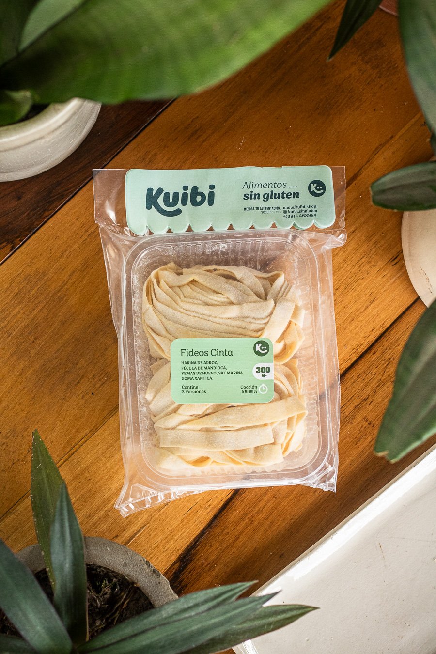 Fideos cinta Kuibi
